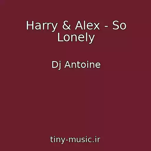 کاور آهنگ Harry & Alex - So Lonely از Dj Antoine