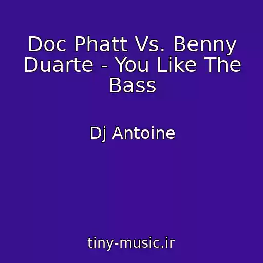 کاور آهنگ Doc Phatt Vs. Benny Duarte - You Like The Bass از Dj Antoine