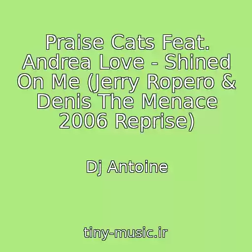 کاور آهنگ Praise Cats Feat. Andrea Love - Shined On Me (Jerry Ropero & Denis The Menace 2006 Reprise) از Dj Antoine