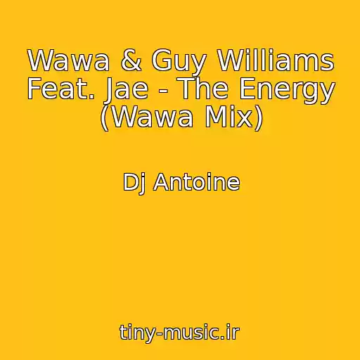 کاور آهنگ Wawa & Guy Williams Feat. Jae - The Energy (Wawa Mix) از Dj Antoine
