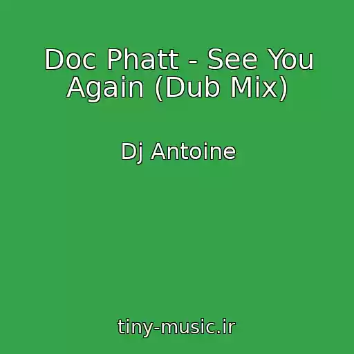 کاور آهنگ Doc Phatt - See You Again (Dub Mix) از Dj Antoine
