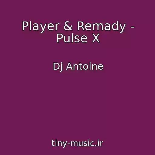 کاور آهنگ Player & Remady - Pulse X از Dj Antoine