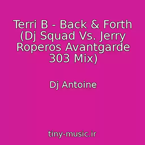 کاور آهنگ Terri B - Back & Forth (Dj Squad Vs. Jerry Roperos Avantgarde 303 Mix) از Dj Antoine