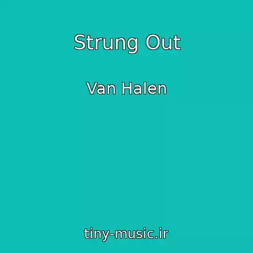 کاور آهنگ Strung Out از Van Halen