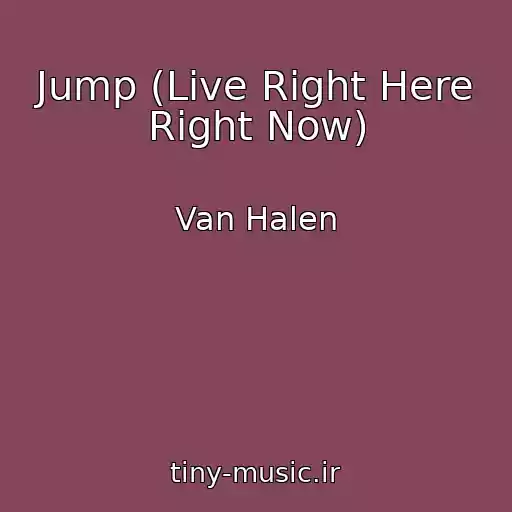 کاور آهنگ Jump (Live Right Here Right Now) از Van Halen