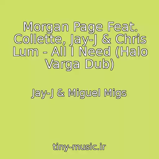 کاور آهنگ Morgan Page Feat. Collette, Jay-J & Chris Lum - All I Need (Halo Varga Dub) از Jay-J & Miguel Migs