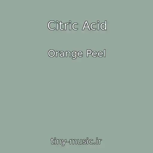 کاور آهنگ Citric Acid از Orange Peel