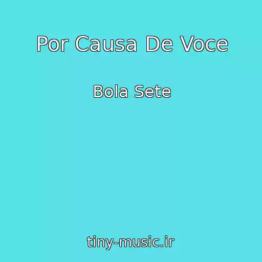 کاور آهنگ Por Causa De Voce از Bola Sete