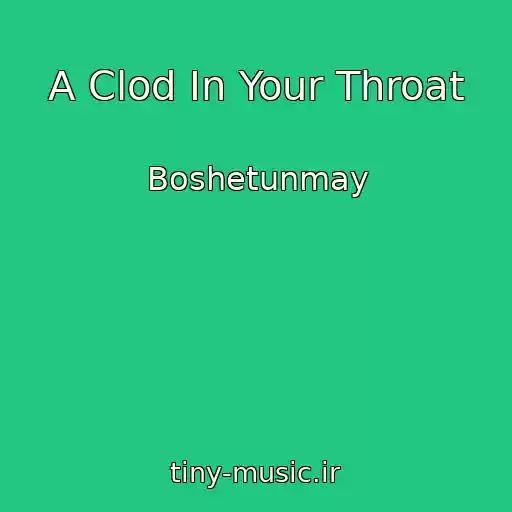 کاور آهنگ A Clod In Your Throat از Boshetunmay