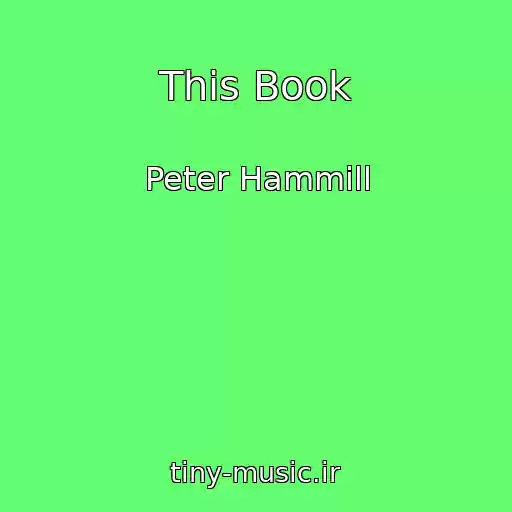 کاور آهنگ This Book از Peter Hammill