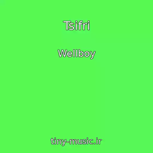 کاور آهنگ Tsifri از Wellboy