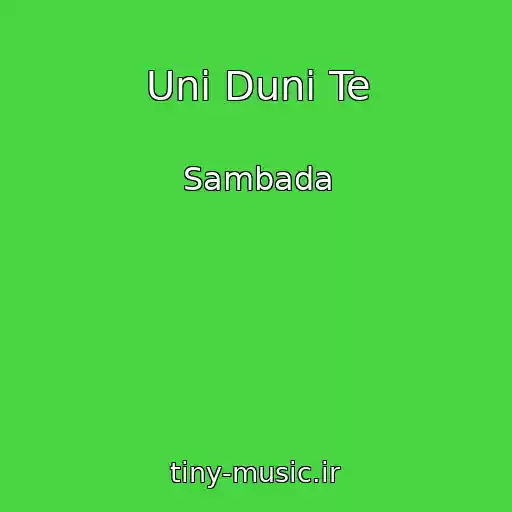 کاور آهنگ Uni Duni Te از Sambada