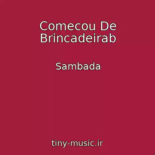 کاور آهنگ Comecou De Brincadeirab از Sambada