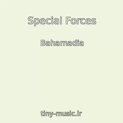 کاور آهنگ Special Forces از Bahamadia