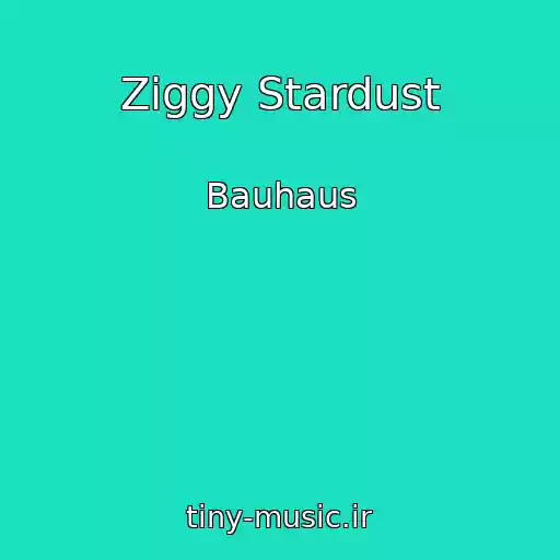 کاور آهنگ Ziggy Stardust از Bauhaus