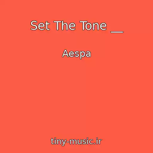 کاور آهنگ Set The Tone __ از Aespa
