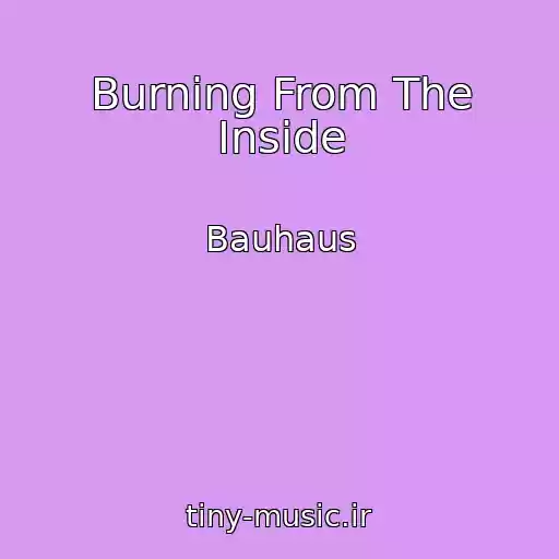 کاور آهنگ Burning From The Inside از Bauhaus