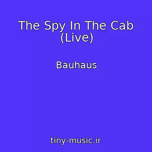 کاور آهنگ The Spy In The Cab (Live) از Bauhaus