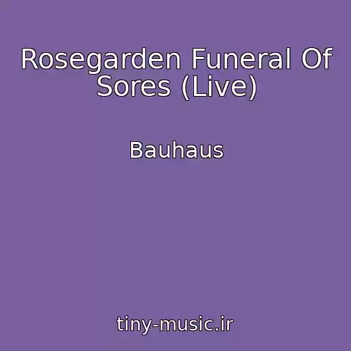 کاور آهنگ Rosegarden Funeral Of Sores (Live) از Bauhaus