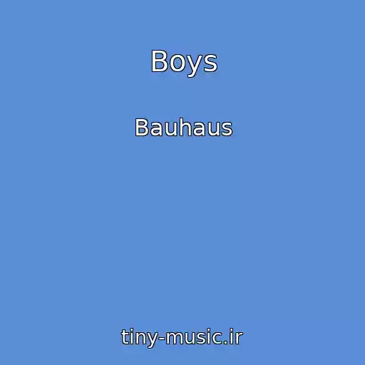 کاور آهنگ Boys از Bauhaus