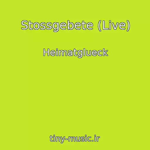 کاور آهنگ Stossgebete (Live) از Heimatglueck