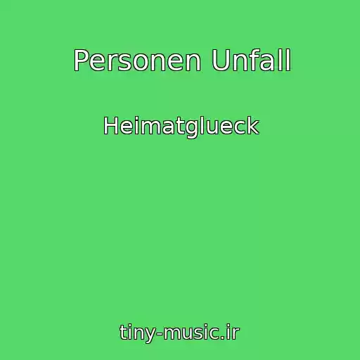 کاور آهنگ Personen Unfall از Heimatglueck