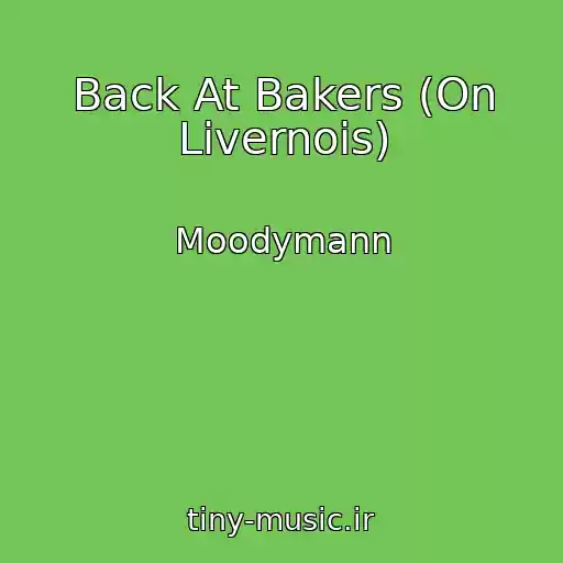 کاور آهنگ Back At Bakers (On Livernois) از Moodymann