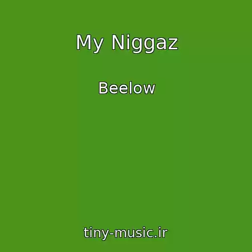 کاور آهنگ My Niggaz از Beelow