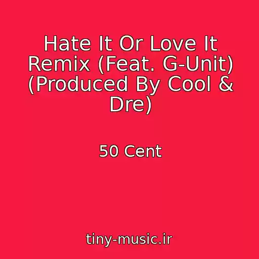 کاور آهنگ Hate It Or Love It Remix (Feat. G-Unit) (Produced By Cool & Dre) از 50 Cent