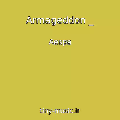 کاور آهنگ Armageddon _ از Aespa