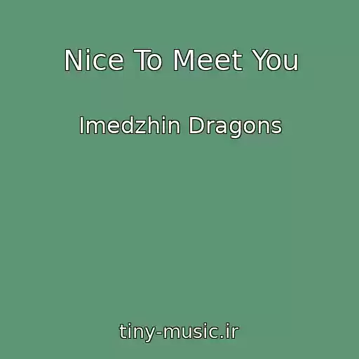 کاور آهنگ Nice To Meet You از Imedzhin Dragons