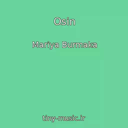 کاور آهنگ Osіn از Marіya Burmaka