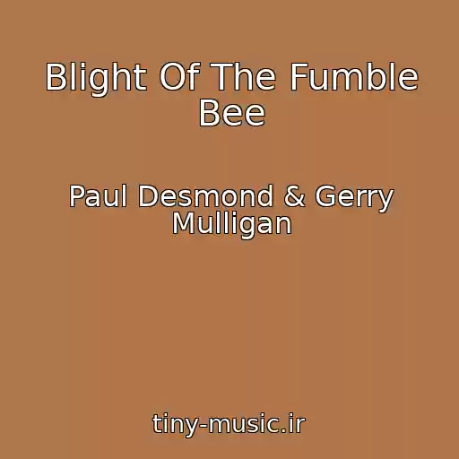 کاور آهنگ Blight Of The Fumble Bee از Paul Desmond & Gerry Mulligan