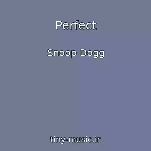 کاور آهنگ Perfect از Snoop Dogg