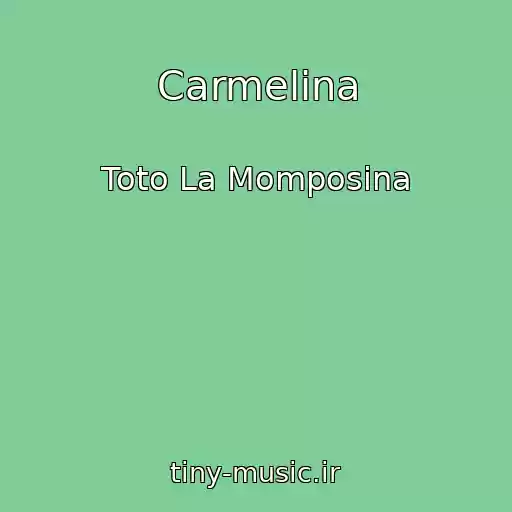 کاور آهنگ Carmelina از Toto La Momposina