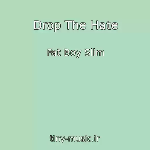 کاور آهنگ Drop The Hate از Fat Boy Slim