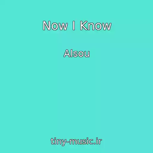 کاور آهنگ Now I Know از Alsou