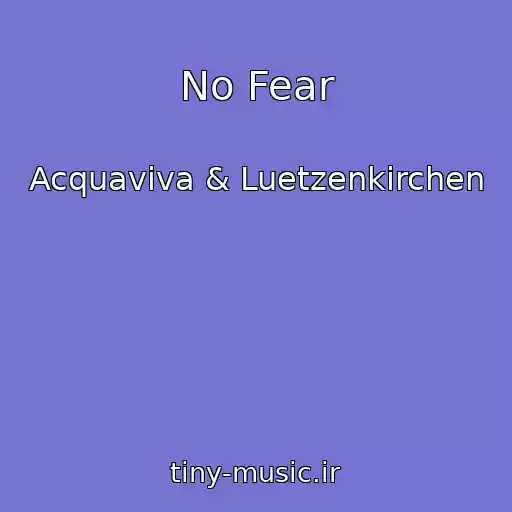 کاور آهنگ No Fear از Acquaviva & Luetzenkirchen