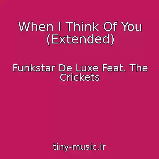 کاور آهنگ When I Think Of You (Extended) از Funkstar De Luxe Feat. The Crickets