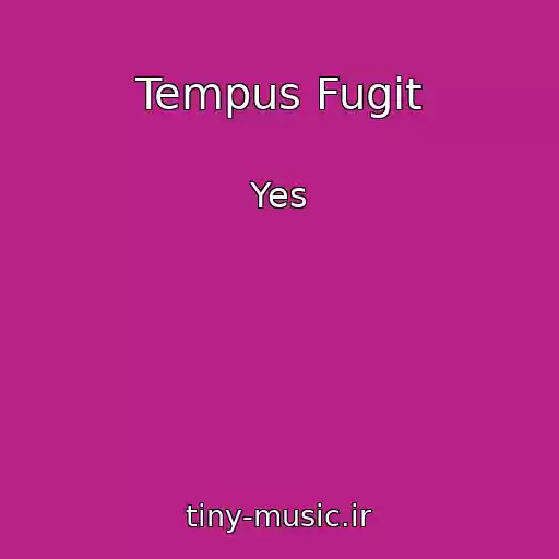 کاور آهنگ Tempus Fugit از Yes