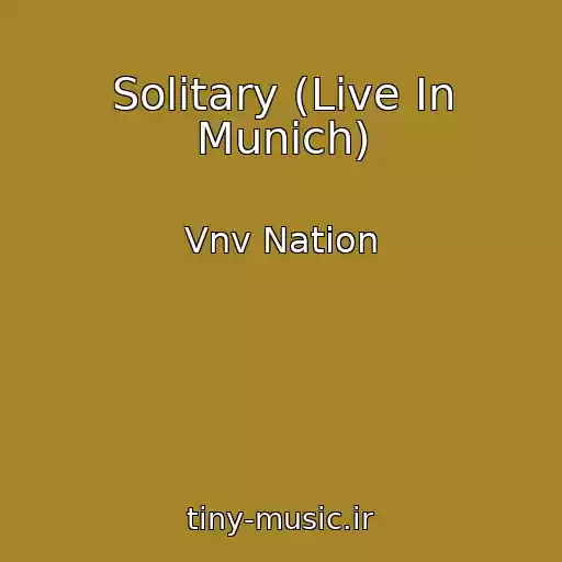 کاور آهنگ Solitary (Live In Munich) از Vnv Nation