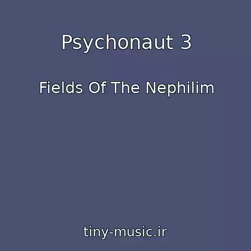 کاور آهنگ Psychonaut 3 از Fields Of The Nephilim
