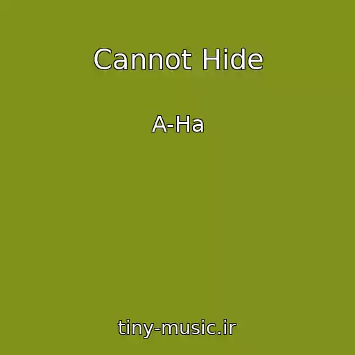 کاور آهنگ Cannot Hide از A-Ha
