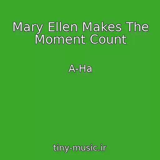 کاور آهنگ Mary Ellen Makes The Moment Count از A-Ha