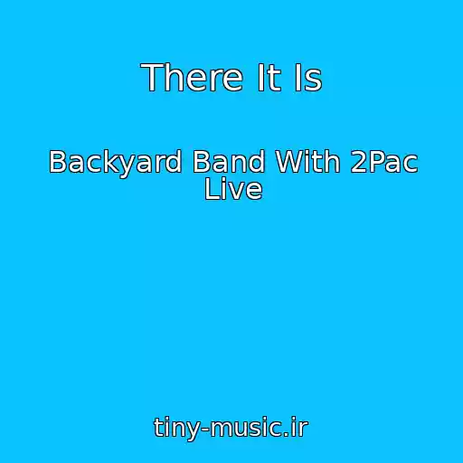 کاور آهنگ There It Is از Backyard Band With 2Pac Live