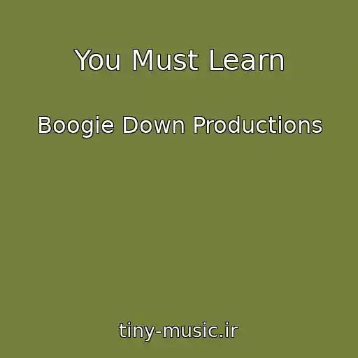 کاور آهنگ You Must Learn از Boogie Down Productions