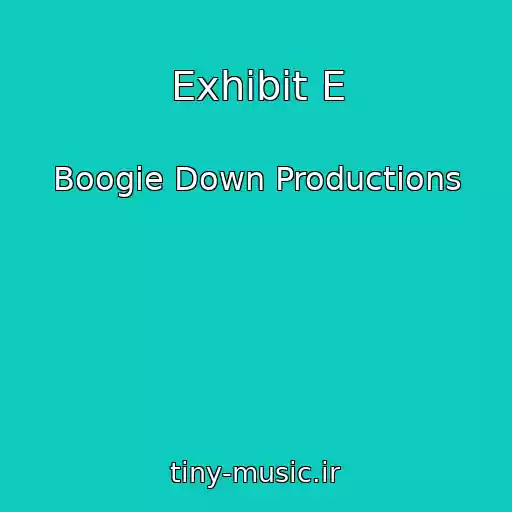کاور آهنگ Exhibit E از Boogie Down Productions