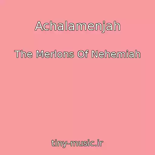 کاور آهنگ Achalamenjah از The Merlons Of Nehemiah