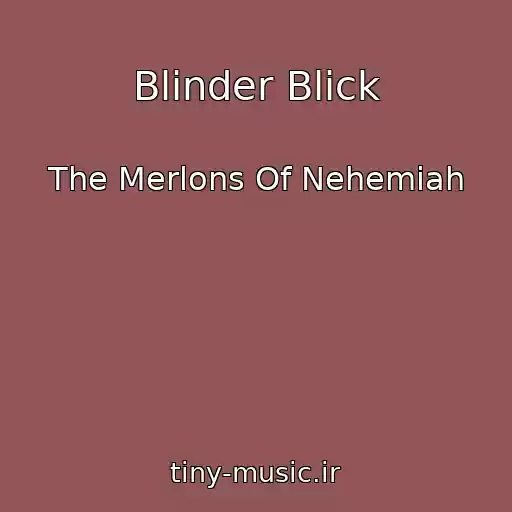 کاور آهنگ Blinder Blick از The Merlons Of Nehemiah
