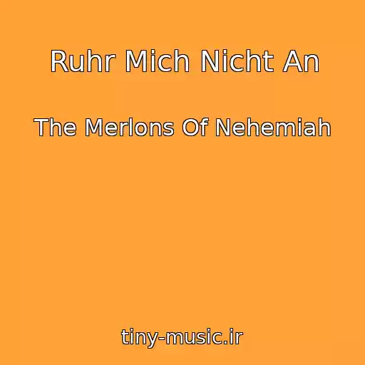 کاور آهنگ Ruhr Mich Nicht An از The Merlons Of Nehemiah